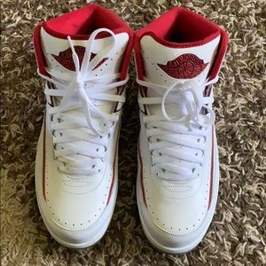 Air Jordan 2 Retro BG ‘White Varsity’